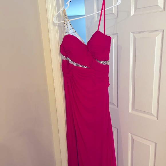 Brand new Hot pink Gown - Picture 1 of 5